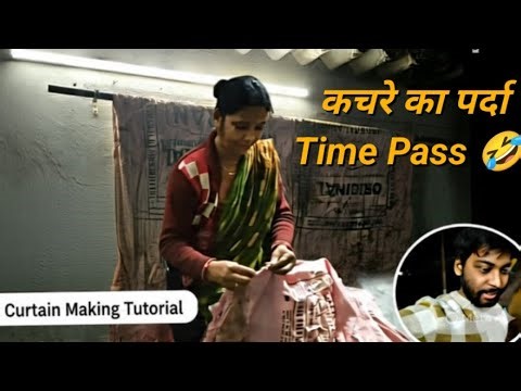 "No-Sew Desi Jugaad Curtain Tutorial" @Perspective Pritesh