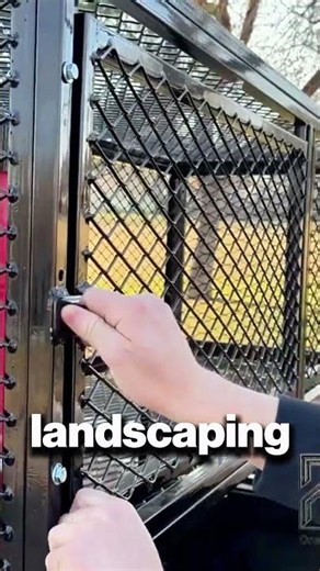 Stop Wasting Trailer Space! Expanded Metal Landscape Overhead Cargo Box
