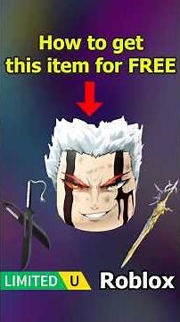 FREE UGC LIMITED - HOW TO GET UGC GARO head in ANIME OUTFITS DESIGN #roblox #freeugc #ugc