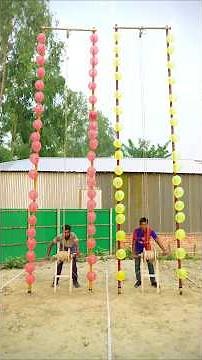Extreme Balloon Pop Challenge – Who Survives Last? 🎈😱 ChallengeKings #shorts