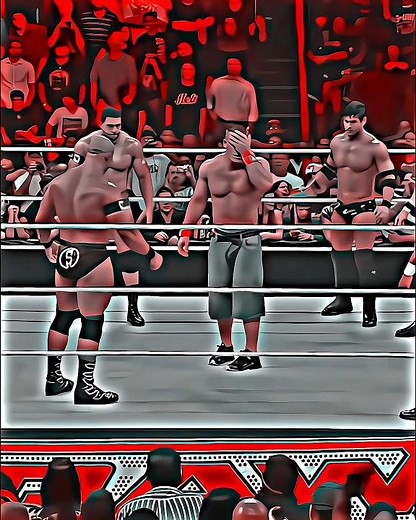 Don't think I'm weak 😈 #wwe #johncena #nexus #wweshorts #shorts