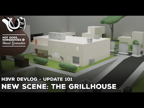 H3VR Early Access Devlog: Update 101 - A New Scene For Meatmas - The Grillhouse!