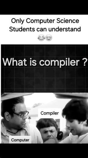 Future developer | Compiler = High-level code ➝ Machine code (one time, whole program) #Compiler #ProgrammingBasics #CodingLife #ComputerScience #CodeToMachine | Instagram