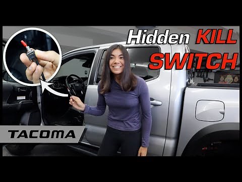 Adding a KILL SWITCH to my Toyota Tacoma (Anti-Theft) | 41.22 Plug-and-Play Install