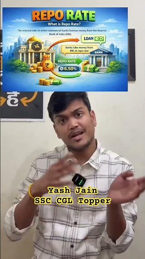 Repo Rate & Reverse Repo Rate Explained 🔥 | Economy for SSC & UPSC | Easy Concepts in Hindi
