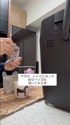 60分パン🍞Panasonic🥐ホームベーカリー🍞SD-MDX4🥐全メニューつくりたい🍞主婦🍞VLOG🍞50代🥖アラフィフ
