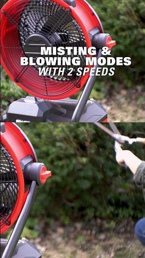 Ecomax 12" Misting Fan | EMF501214M