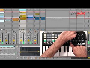 Akai controlador Ableton APC Key 25 español