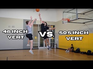 1v1 Basketball With Some Of The Highest Jumpers In The World