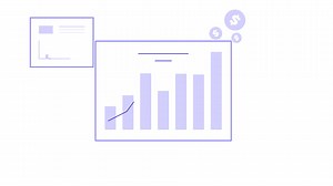 Download Finance Analysis with Increasing Graphs 2D Cartoon Animation for free
