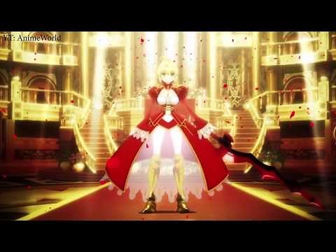 Fate/Extra Last Encore - Nameless Archer (Emiya) vs Nero Claudius (Saber)