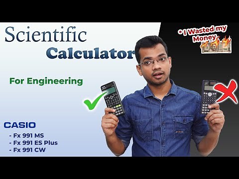 Scientific Calculator for Engineering (2025) | CASIO FX -991 { MS/ES/CW }