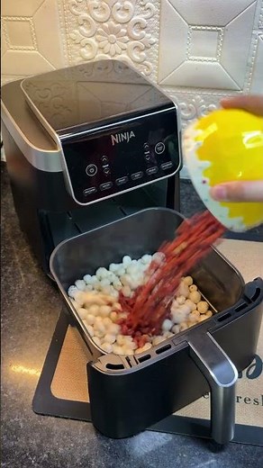 Crispy, quick & effortless , Ninja Air Fryer 🤍✨ #ytshorts #airfryer #kitchengadgets