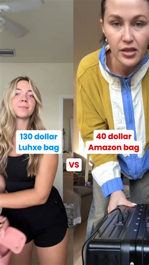 I tested a $40 Amazon bag against a $130 Luhxe. Here's what happened (it will shock you)… | Luhxe