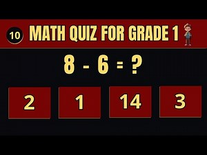 Homework Helper: 20 Math Questions Grade 1