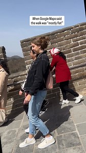 12K views · 74 reactions | Excuse me but  You CANNOT trust the elevation graph on Google Maps. It’ll straight up say “mostly flat” for a 40° incline. I have no solution to this problem. So if you do, please share. I need to at least be prepared to die going up hills. | The Passport Couple | Facebook