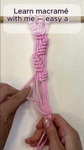 This Macramé Knot Looks Hard… But It’s Easy!