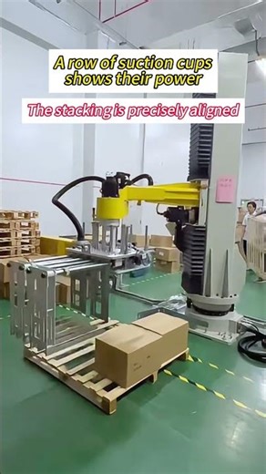 👉 Carton palletizing precisely aligned! 🤯