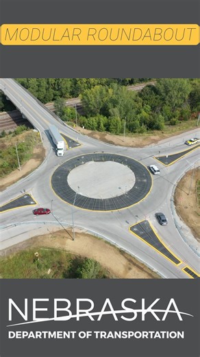 Modular roundabouts offer a new way to improve intersections with significantly lower costs, installation times, and impacts. This roundabout in Ashland cost $1.4 million (the average roundabout cost is $4 million to $5 million) and took 3 weeks to install. “As the Ashland Rescue Captain and long-time resident of Ashland, there have been several collisions of varying degree at this intersection. However, since the installation of the modular roundabout, there have been very few collisions. More 