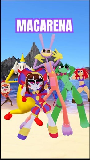 TADC Macarena but Jax gets his Friends Back (All Characters) #theamazingdigitalcircus #tadc #vrchat