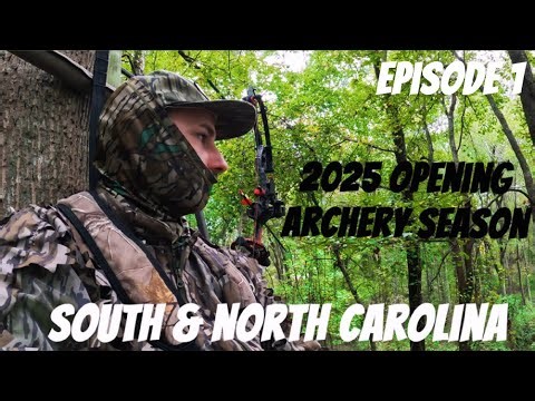 South & North Carolina 2025 Opening Archery Season (PRE-RUT Grunting, Bleating, Chasing) - Episode 1