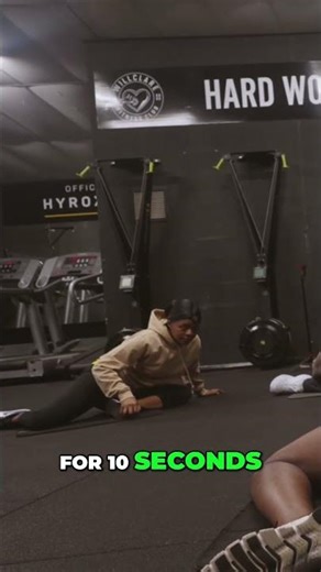 Gym Back Twist & Hip Stretch: Easy Exercises for a Strong Core! #shorts