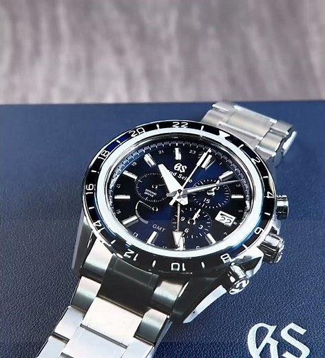 Grand Seiko Evolution 9 15th Anniversary GMT Spring Drive Chronograph Limited Edition SBGC249