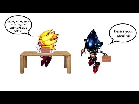 I tried fixing Fleetway in my game... He ate drywall.