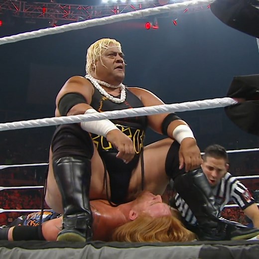 5.6M views · 111K reactions | WWE Hall of Famer Rikishi returned for one more match on Monday Night Raw! | WWE | Facebook