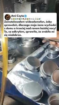 I installed a video intercom to check why my wife...