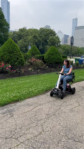 Experience every path with WHILL.🌼 The Model R 4-Wheel is the only mobility scooter that combines unique independent suspension and stabilizer technology. This means you can roll through gardens and stay fully in the moment. Click the link to shop WHILL products directly on our site and search our trusted retail partners: https://bit.ly/3WxUcAA #WHILL #mobility #scooter #freedom | WHILL US