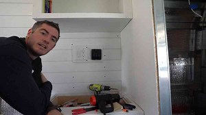 Installing a 12v 3-Gang Switch Panel and a 110v Timer Switch - Van Build Ep_ 24