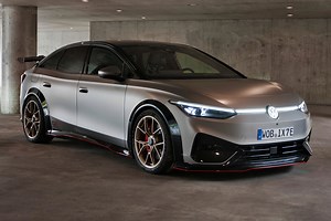 Volkswagen ID X is electric super-saloon with 558bhp | Autocar