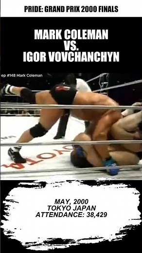Mark Coleman’s BRUTAL Finish vs Igor Vovchanchyn | PRIDE Grand Prix 2000 Final #mmahistory