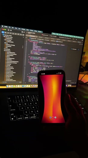 Mesh gradient animation with core motion SwiftUI