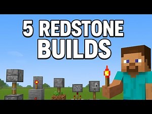 Building 5 Awesome Minecraft Builds in Bedrock Edition! 5 amazing builds.