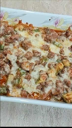 Italian Ground Beef Casserole | Low Carb, Gluten-free and Delicious!