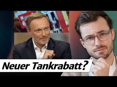 Neuer Tankrabatt? DAMIT hat Lindner Recht!