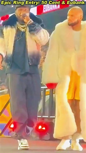 50 Cent & Chris Eubank Jr. Epic Ring Entry 🔥 | Coldest Walkout Ever