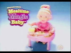Mealtime Magic Baby doll commercial 1989