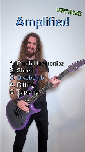 Unplugged versus Amplified Electric Guitar #enyainspire