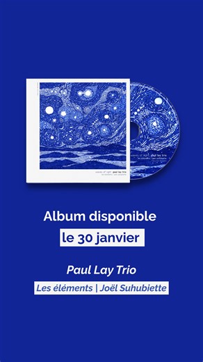Très heureux de partager mon premier single du prochain album Waves of light, enregistré avec Donald Kontomanou à la batterie, @clemensvanderfeen à la contrebasse, le chœur de chambre @choeur_leselements et @joel_suhubiette 🎶 Ombres et Lumière. Pt.2 est désormais disponible sur toutes les plateformes ! 🔗 Lien d’écoute en bio ! Ps : Sortie d’album le 30 Janvier ! Label : Libellule Records Cover : Kevin Lucbert @kevinlucbert et Guillaume Saix @webmyart_guillaume_saix | Paul Lay