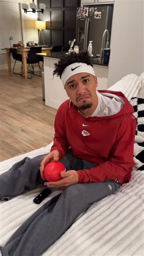 Jayden Minchew on Instagram: "all love 🤣❤️ but forreal, wishing pat a speedy recovery! #patrickmahomes #chiefs #nfl #kansascity #lol #skit #comedy #reels"