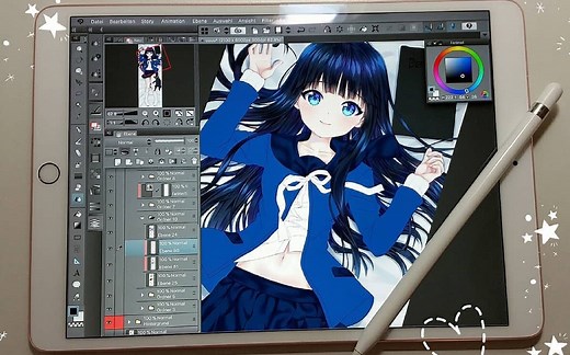 【CSP教学】CSP for iPadOS 笔刷、色卡、3d模型安装教程合集