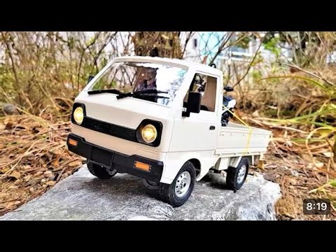 New WPL D12 RC Truck! Unboxing & First Test Run