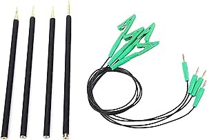 Bdm Frame Probes,Bdm Pin,Diagnostic Tools,4pcs set Probe Pens LED BDM Frame Pins with Connect Cable Replacement for KTAG KESS Board