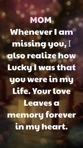 MOM Whenever I am missing you | Chase Mom's Light