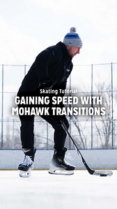 Gaining Speed With Mohawk Transitions #stickhandling #skating #agility #coaching #hockeytraining | ITrain Hockey