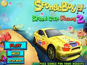 Bob Esponja | Spongebob Speed Car Racing 2 | SpongeBob | Super Cartoons Disney Network