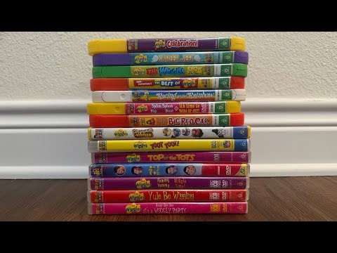 My Og Wiggles Australian DVD Collection January 2026 Edition